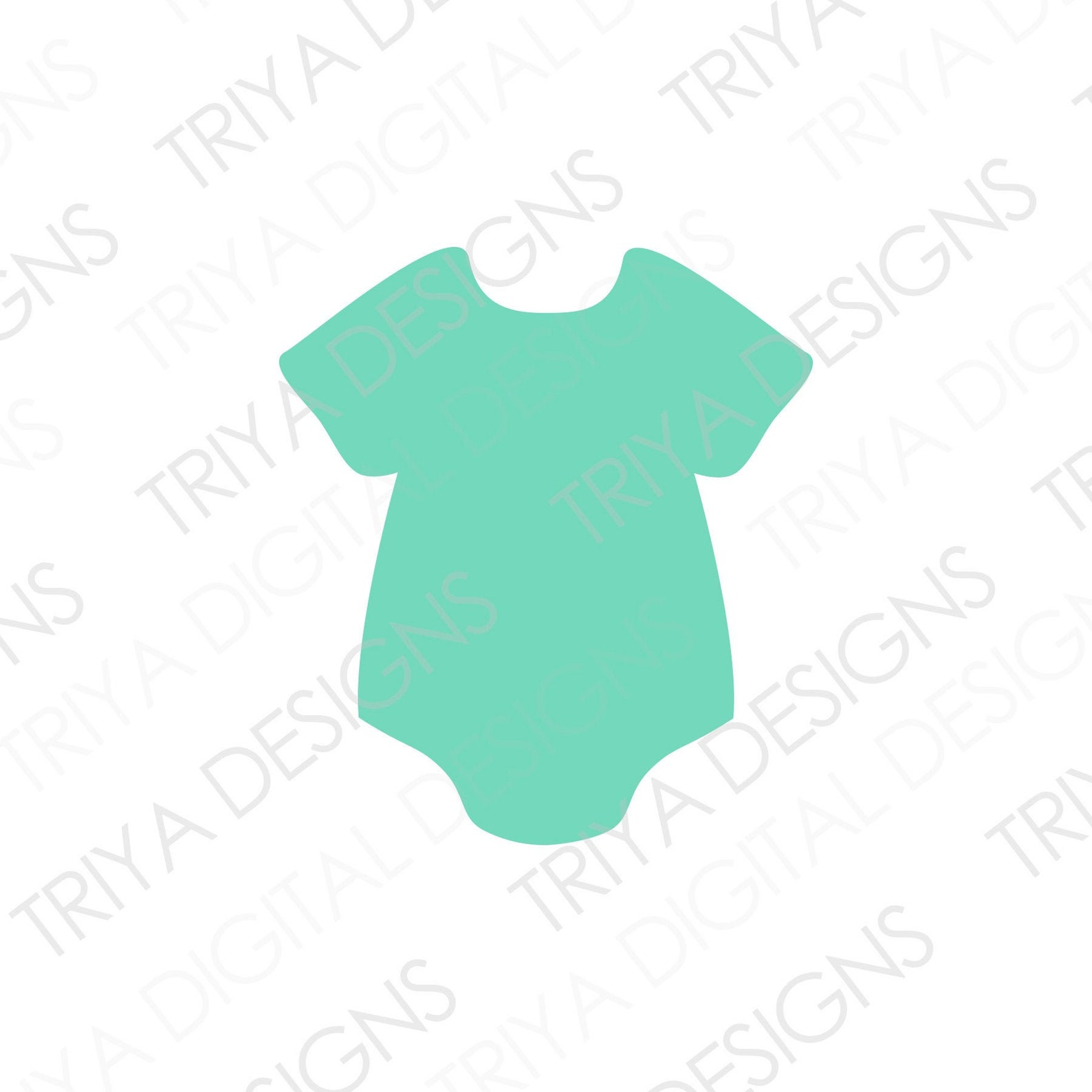 Onesie SVG Cut File Baby Onesie SVG Files Baby Outfit Etsy