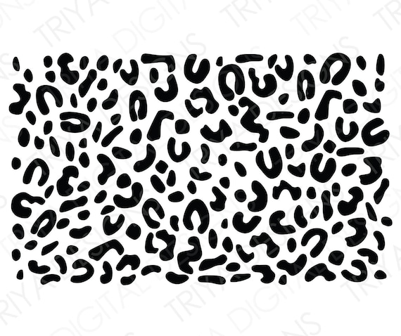 Cheetah Print SVG Cut Files, Leopard Print SVG