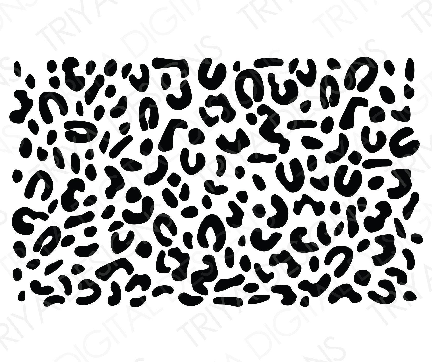 Cheetah Print SVG Cut File Leopard Print SVG Files Instant Digital Cheetah Print SVG Cut File Leopard Print SVG Files Instant Digital