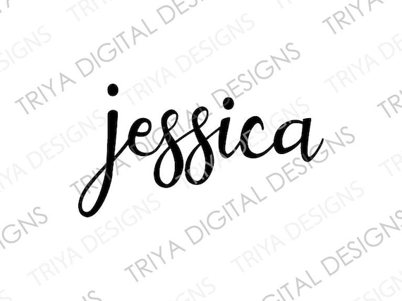 Jessica Cursive Tattoos