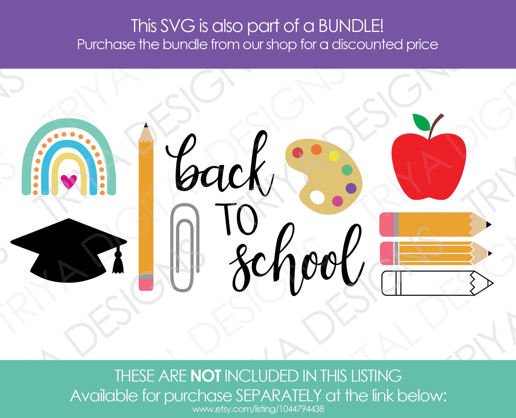 Pencil SVG Cut File | Pencil PNG, Pencil Clipart, Back to School ...
