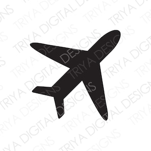 Airplane SVG Cut File | Plane, Aeroplane, Flight, Plane PNG, Travel, Flying Clipart, Plane Vector Files | Instant Digital DOWNLOAD