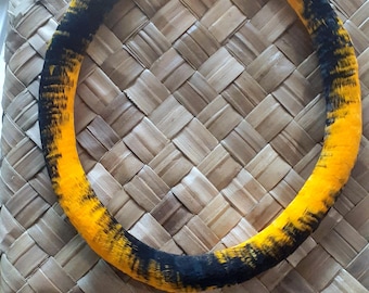 Hawaiian Lei, Hawaiian Feather Lei, Kamoe Feather Lei, Lei Hulu