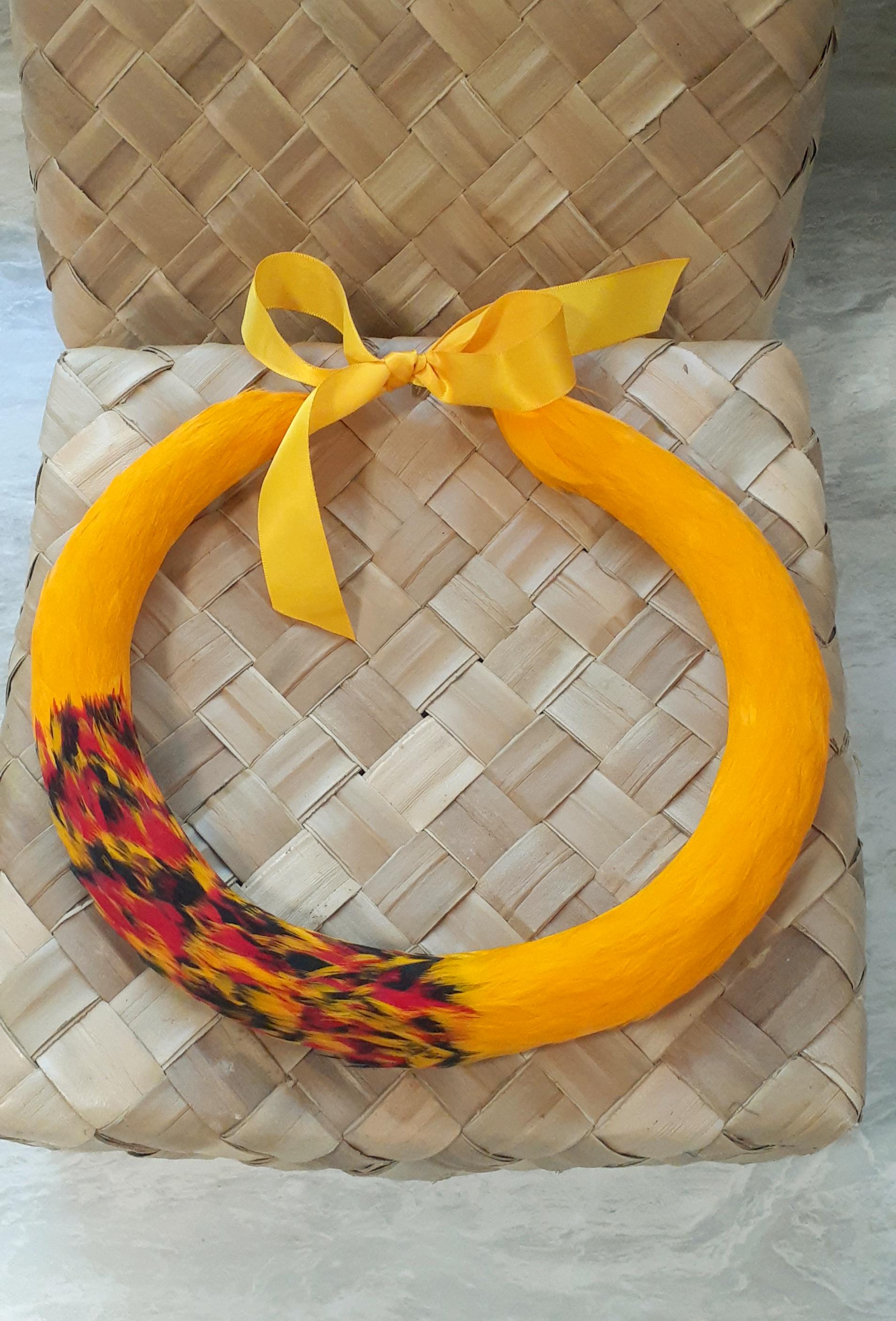 Leihulu kamoe second no.3（yellow） Wili Kamoe | noamakaha