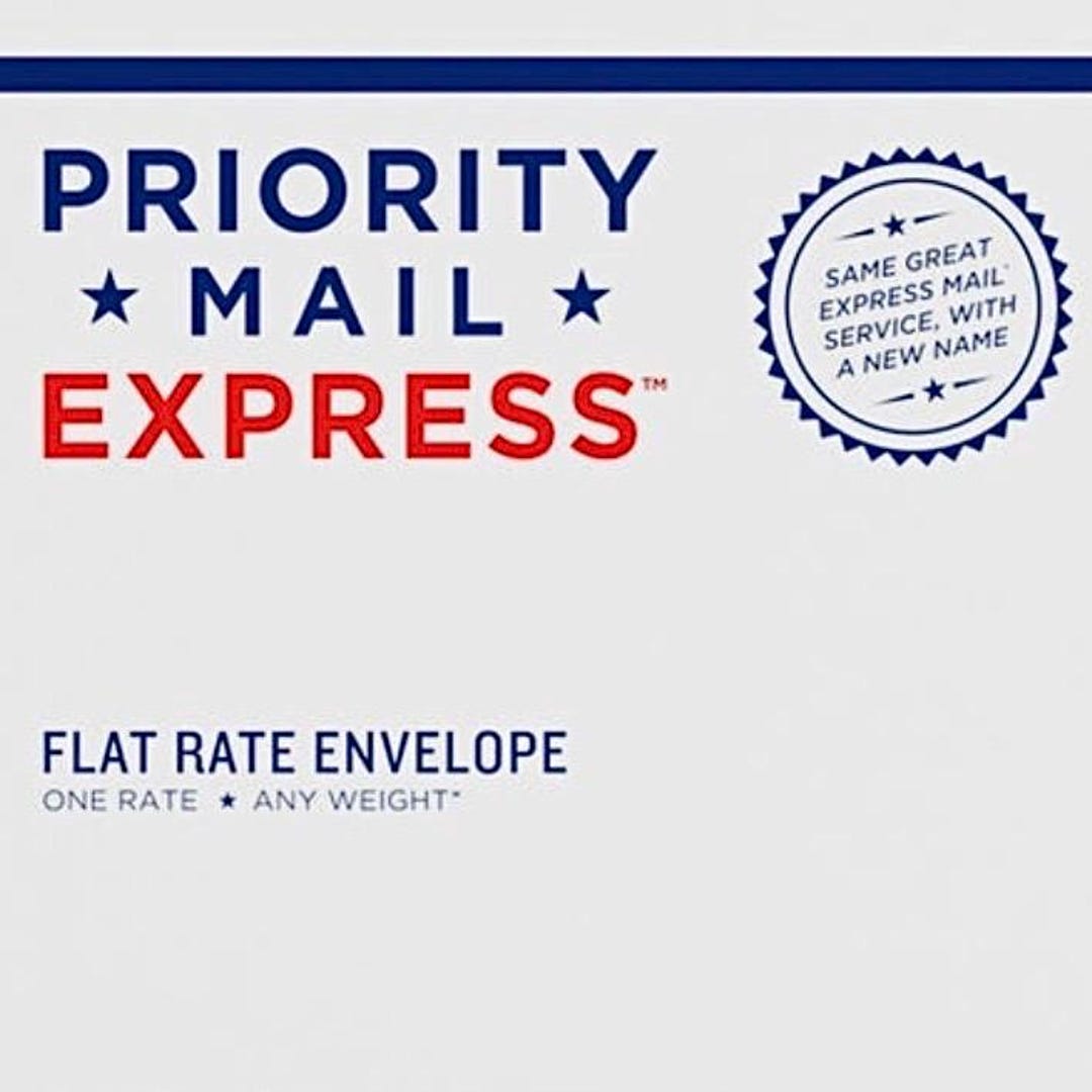 Priority Mail Express Shipping Label - Etsy