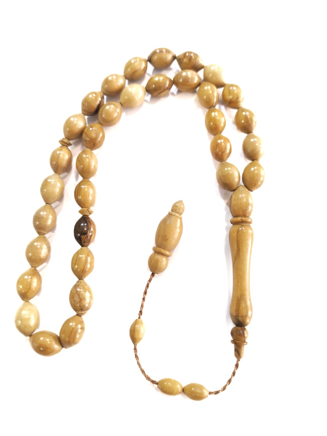 Prayer Bead Olive Tree Gift Tasbeeh Muslim Tesbih Rosary High Etsy