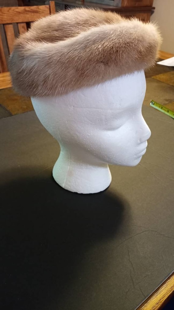 VINTAGE MINK HAT by Forecast for Kaufmanns