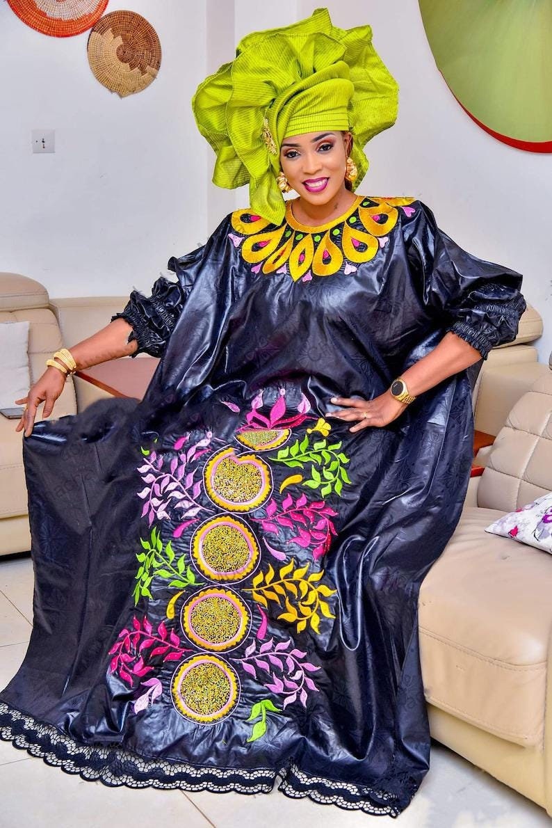 Bazin Grand Boubou, Getzner Super Magnum, Bazin Rich Fabric, African ...