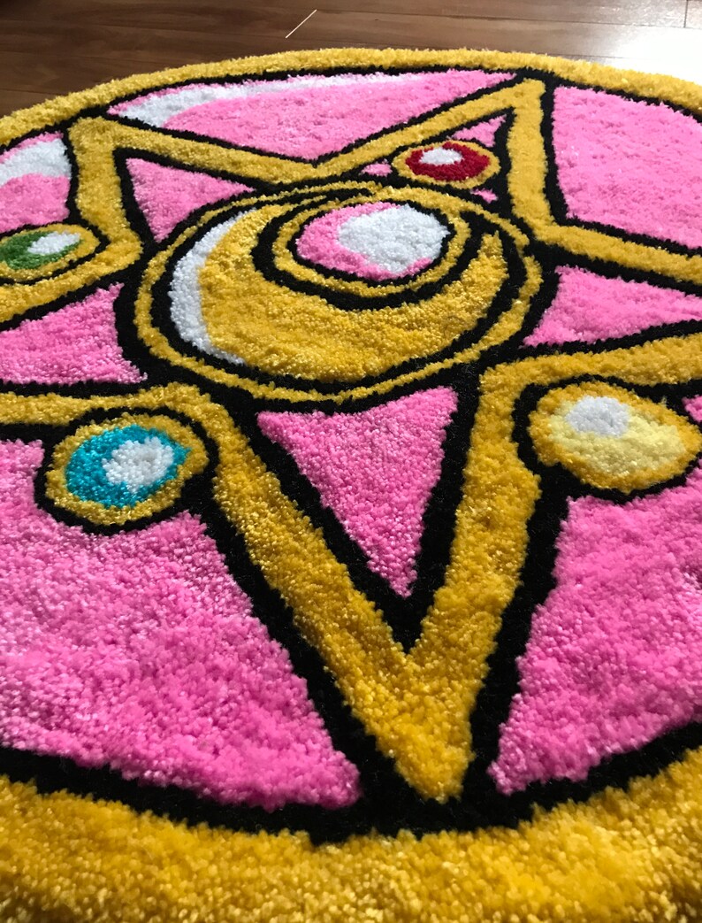 Crystal Star Rug Etsy