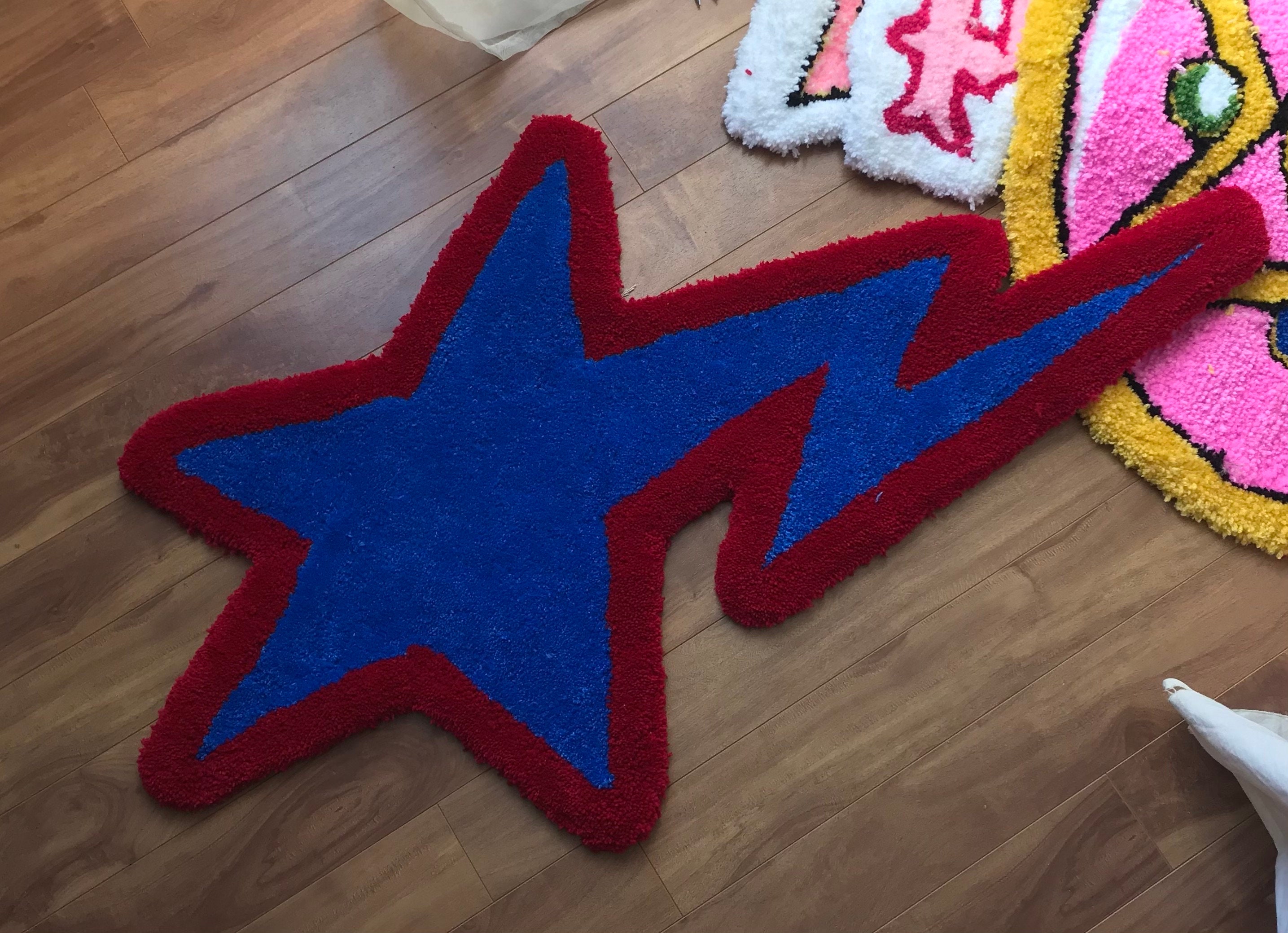 Bape Star Hand Tufted Rug Etsy