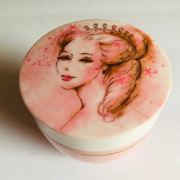 Sachet de crème à la rose sauvage Avon vintage pot de crème froide