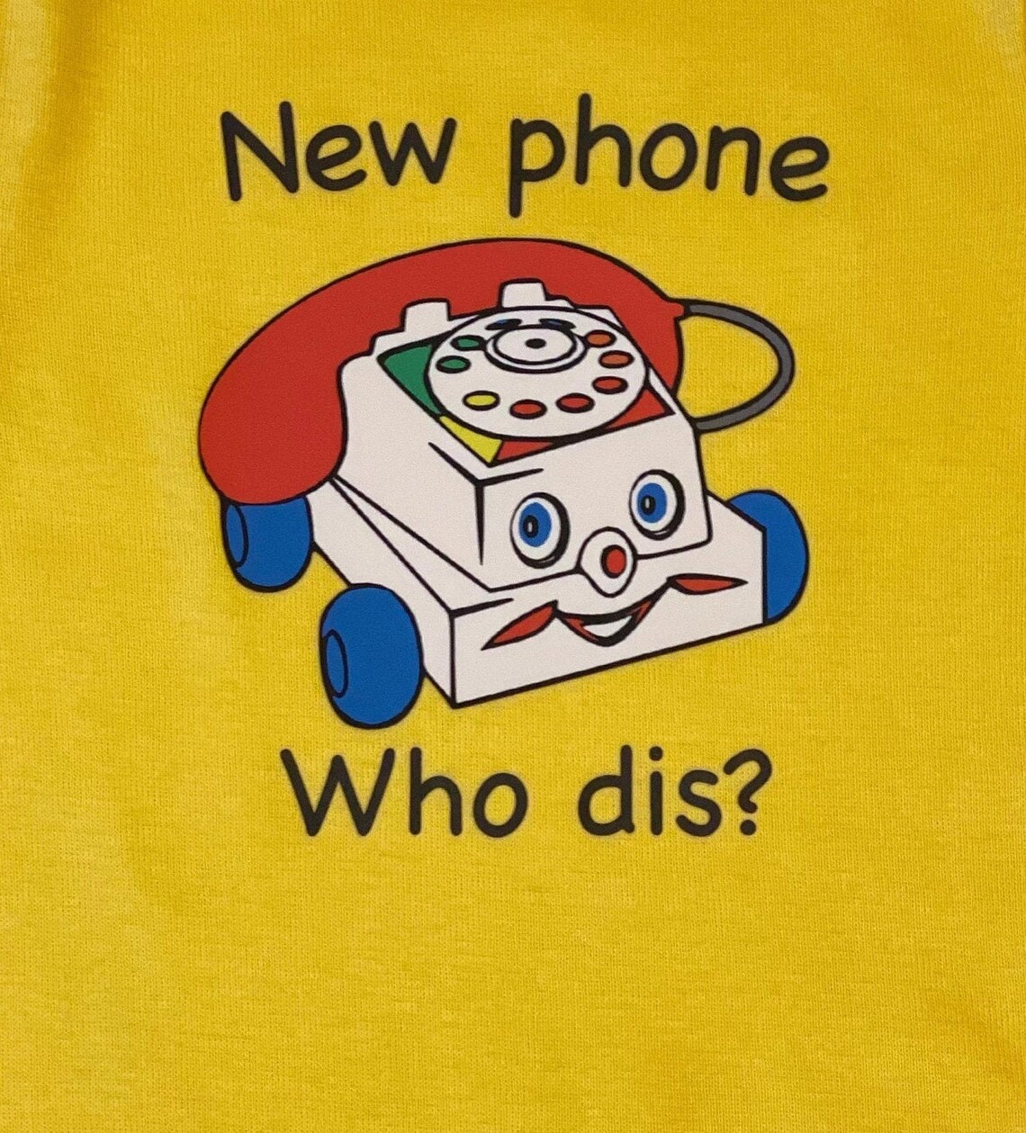 New Phone Who Dis Toy Phone Baby Onesie® / Bodysuit Etsy Ireland