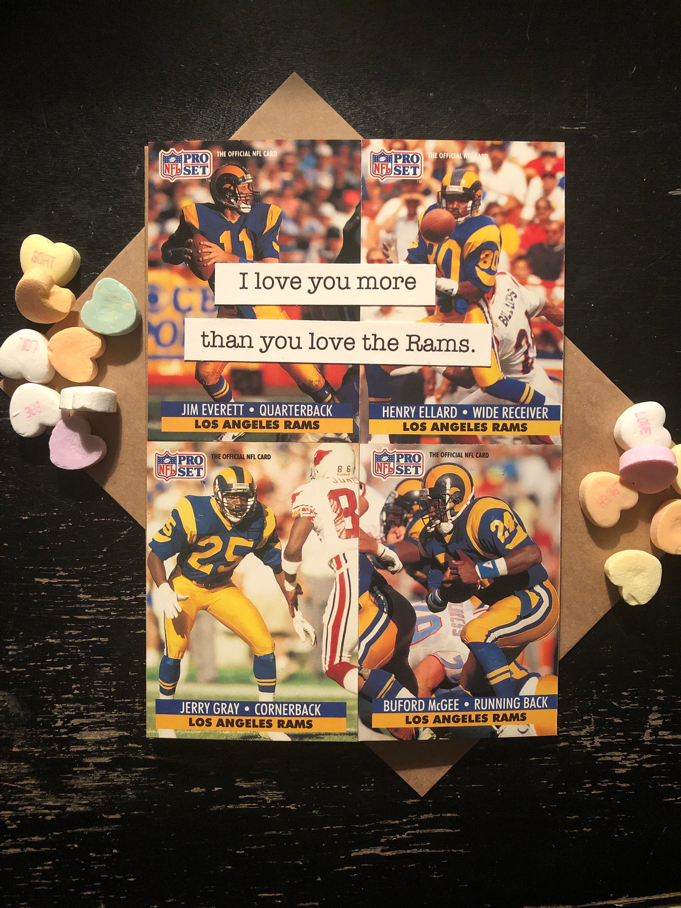 Denver Broncos Handmade Birthday Card For Him Je taime Etsy