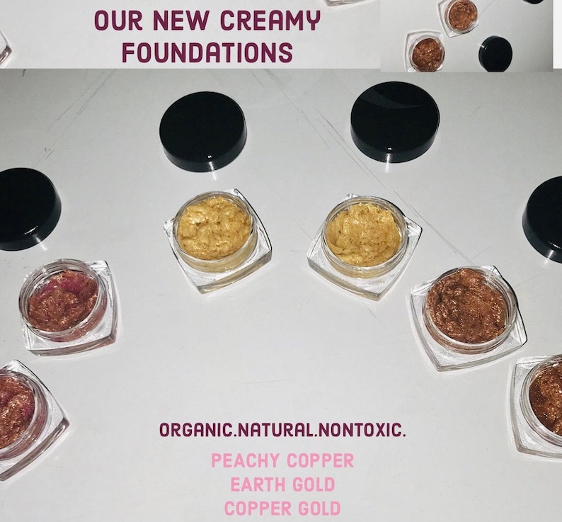 Cream organic Foundations Cream organic Foundations