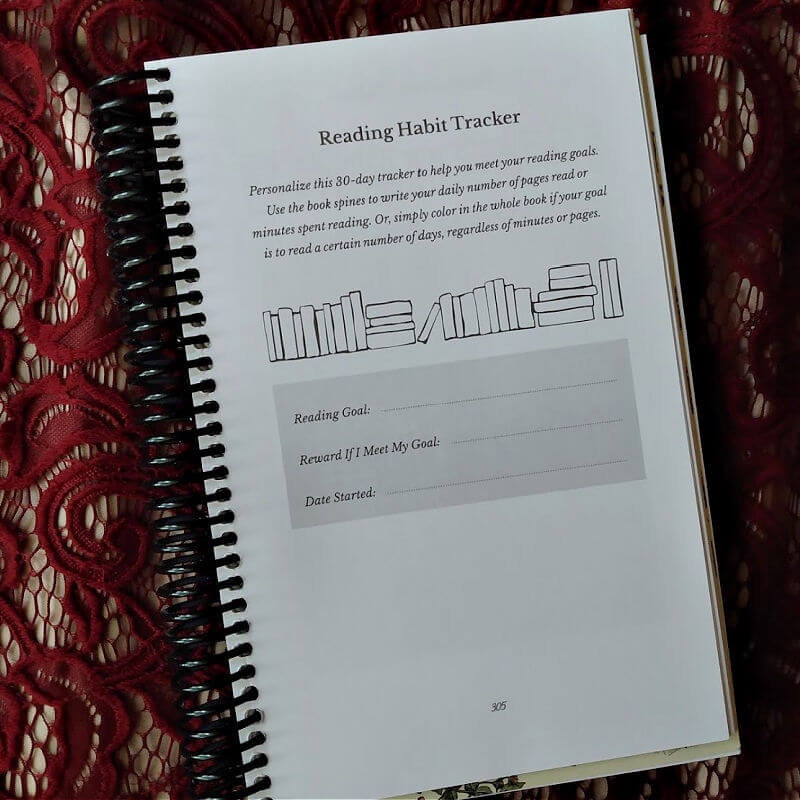 Book Journal Reading Log Journal Book Tracker Book Lover's Companion