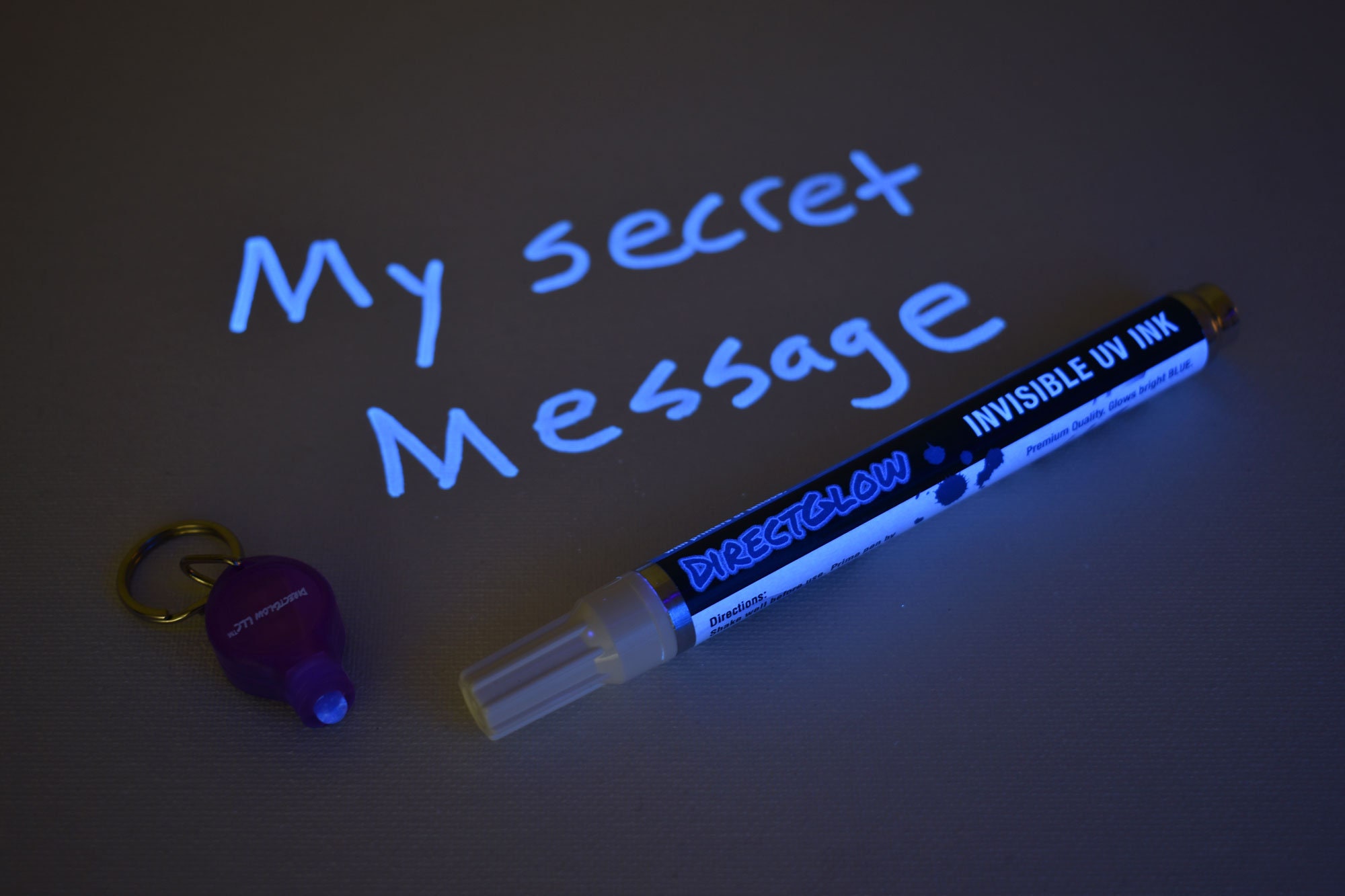 ink marker invisible ink and black light