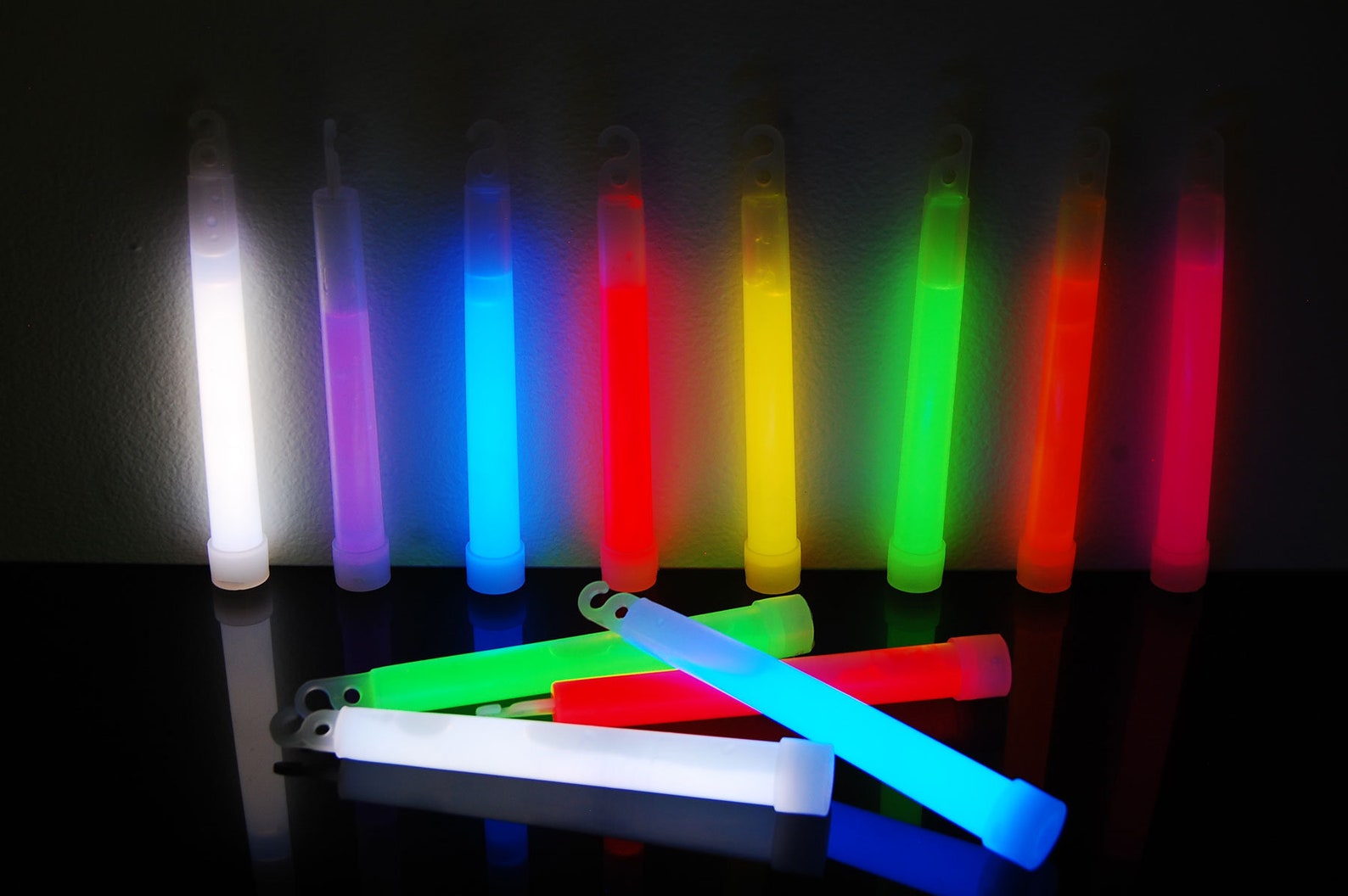 DirectGlow 6 inch Assorted Safety Glow Sticks with Lanyards Etsy