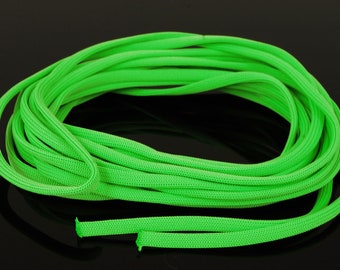 Green Gloline Blacklight Reactive Luminescent Decorative Braided UV Rope Fluorescent Party Supply