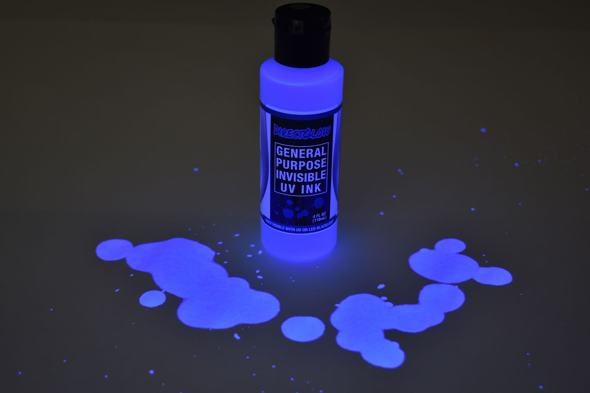 Opticz Blacklight Reactive Invisible Blue Ink All Purpose UV Marker with UV  Light