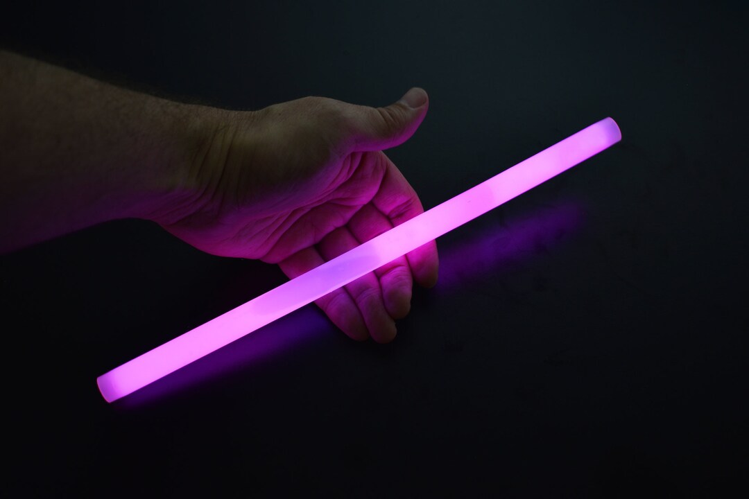 Directglow 12 Inch Pink Jumbo Glow Sticks Bulk Glow in the Etsy