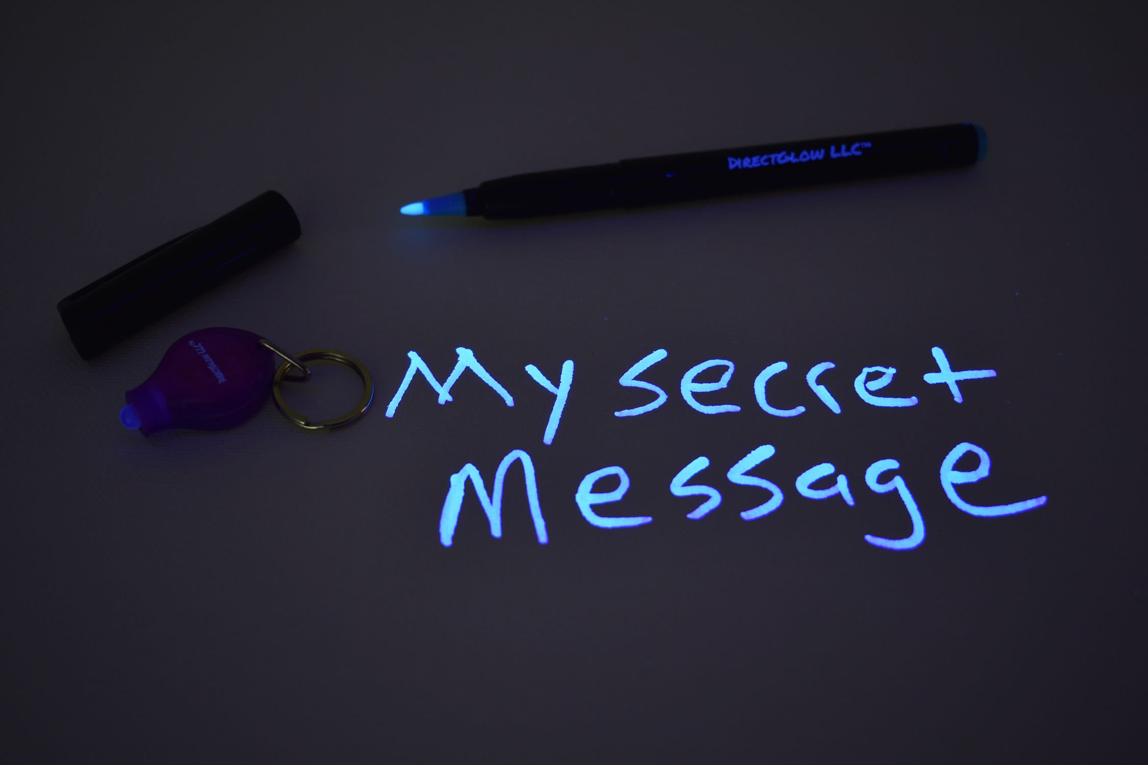 UV Light Pen Invisible Ink Secret Marker Spy Pen Secret Message Christmas  Party