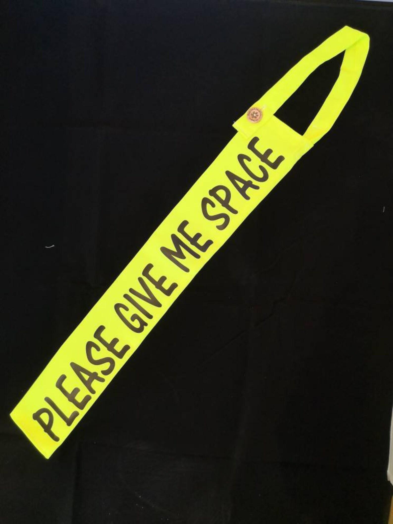 Please Give Me Space, Dog Leash Warning Sleeves, Dog Leash. Etsy UK