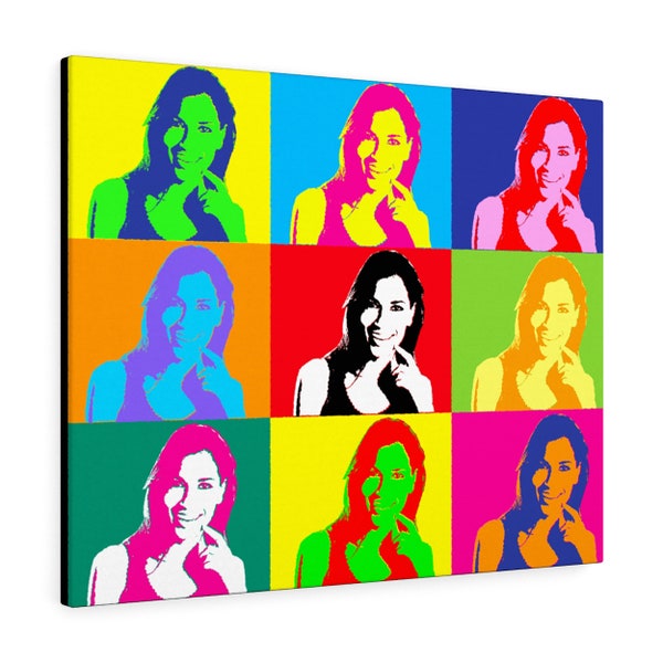 Pop Art Canvas Etsy