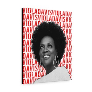 Custom Pop Art Portrait: Graphic Name Canvas Print