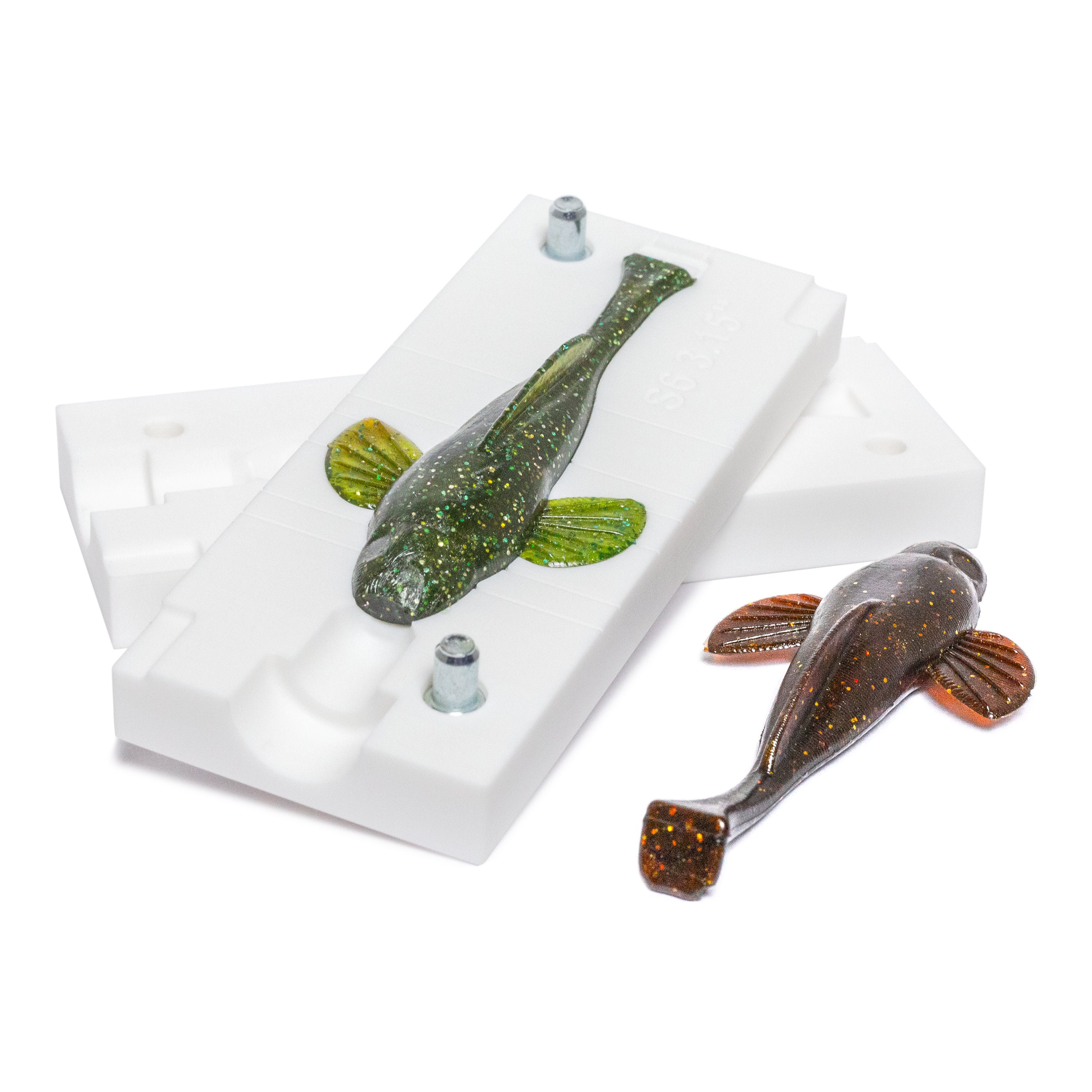 Bait Mold Grundel Goby Fish Soft Plastic DIY Lure 3.15 Etsy