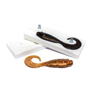 Bait Mold Swimming Mullet Soft Plastic DIY Lure 3.5-4.5&quot;