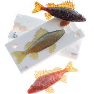 Bait Mold Grundel Goby Fish Soft Plastic DIY Lure 3.15 