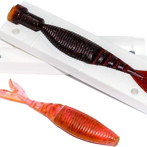 2.8 Inch Trout Worm Hand Injection Mold – Epic Bait Molds
