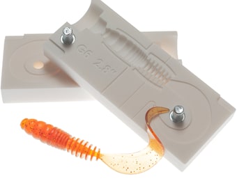 Moule leurre souple Grub 12 cm - Poisson panier