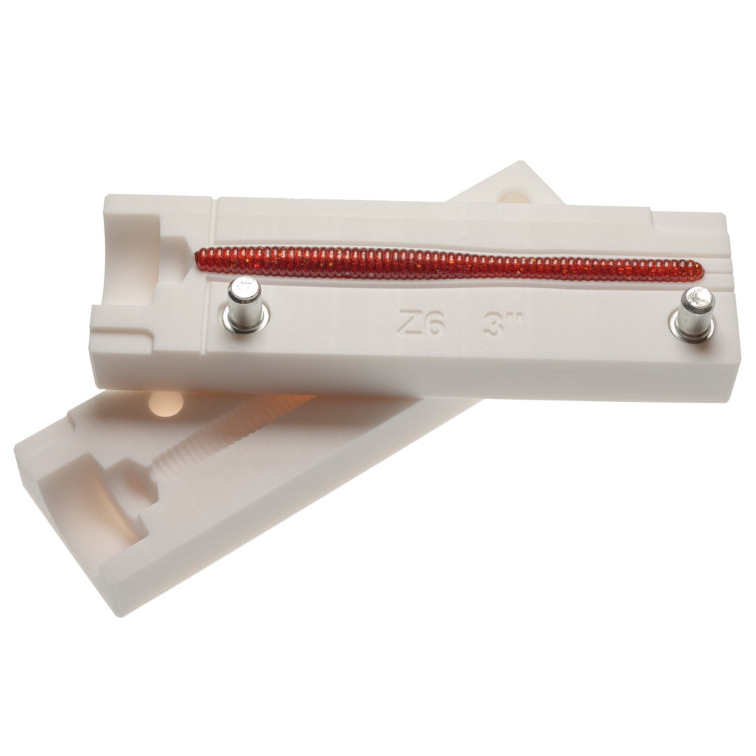 Bait Mold Floating Trout Worm Soft Plastic DIY Lure 34 Etsy