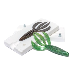 Leurre à faire soi-même en plastique souple pour créatures Pit Boss, moule à appâts 3-4"