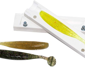 Moule leurre souple Shad 15,5 cm - pêche carnassier - fabrication