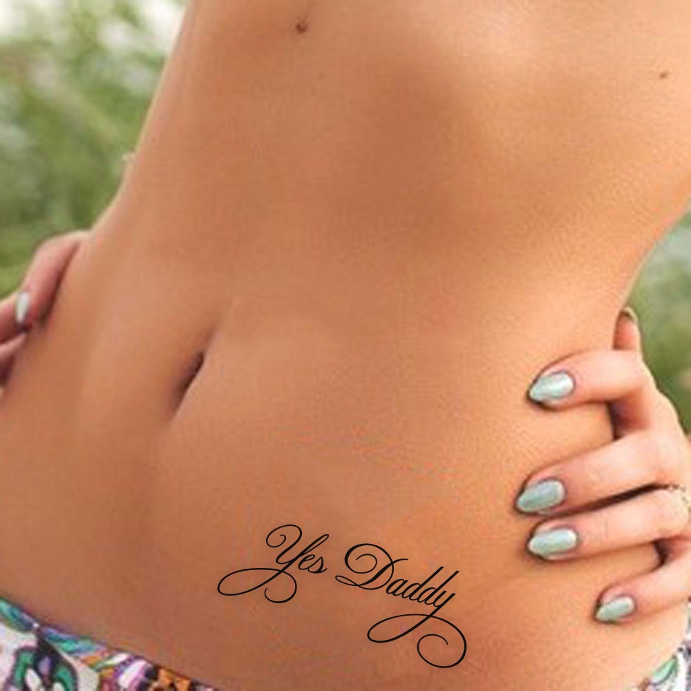3x Kinky Adult Temporary Tattoos Tramp Stamps Fetish Sexy - Etsy Israel