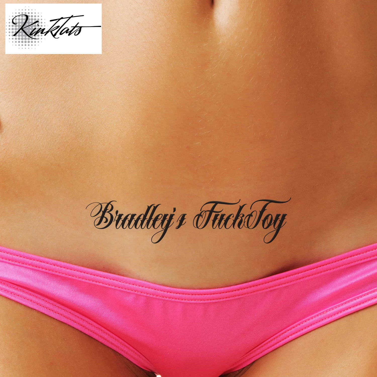 5 Personalised Adult Temporary Tattoos. Tramp Stamps Hot - Etsy Canada