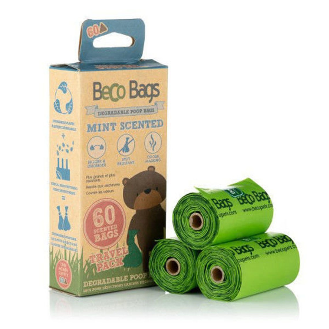 Eco friendly Poo Bags / Degradable Poop Bags / Scented Poop Etsy