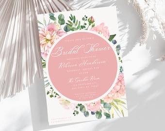 Bridal Shower Invitation Bridal Party Invite Bridal Shower Party Digital Download Bridal Shower Template Bridal Luncheon Digital Invitation