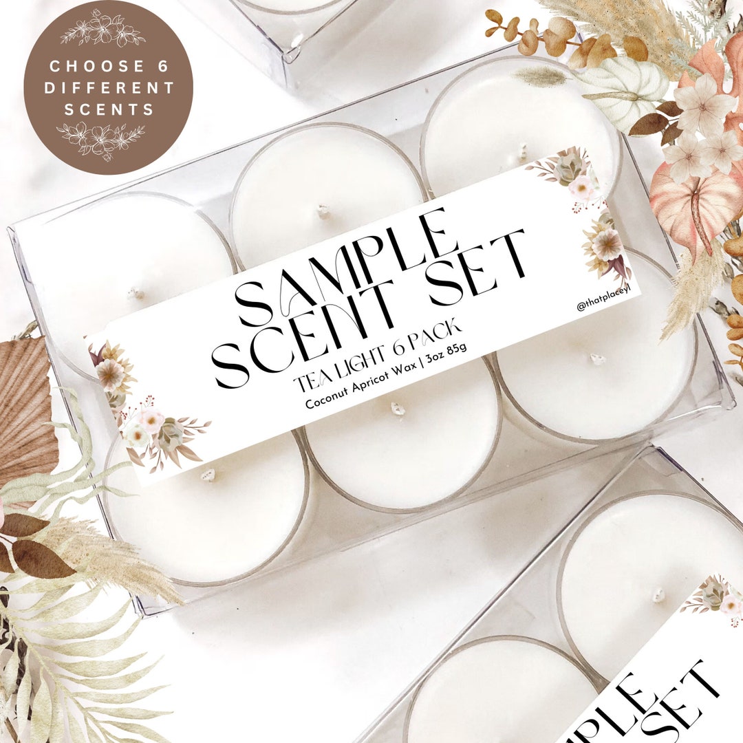 Tealight Candles, Pick Your Scent, Tea Light, Unscented, Bulk Candles