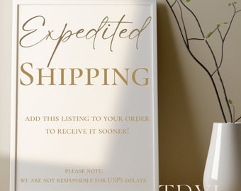 Expedited Shipping