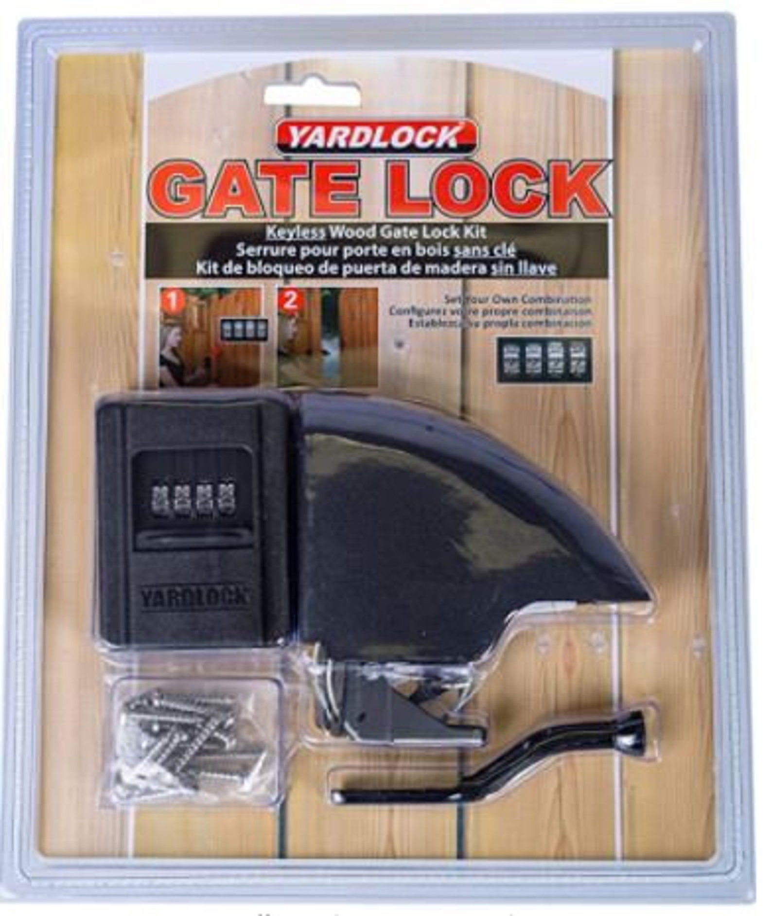 YARDLOCK Keyless Gatelock Secure Gate Lock Combination Etsy