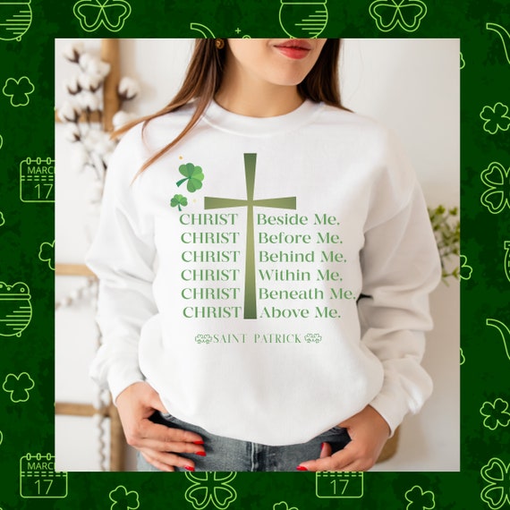 St. Patrick's Day Christian Long Sleeve Shirts St. Patrick's Day Christian Long Sleeve Shirts