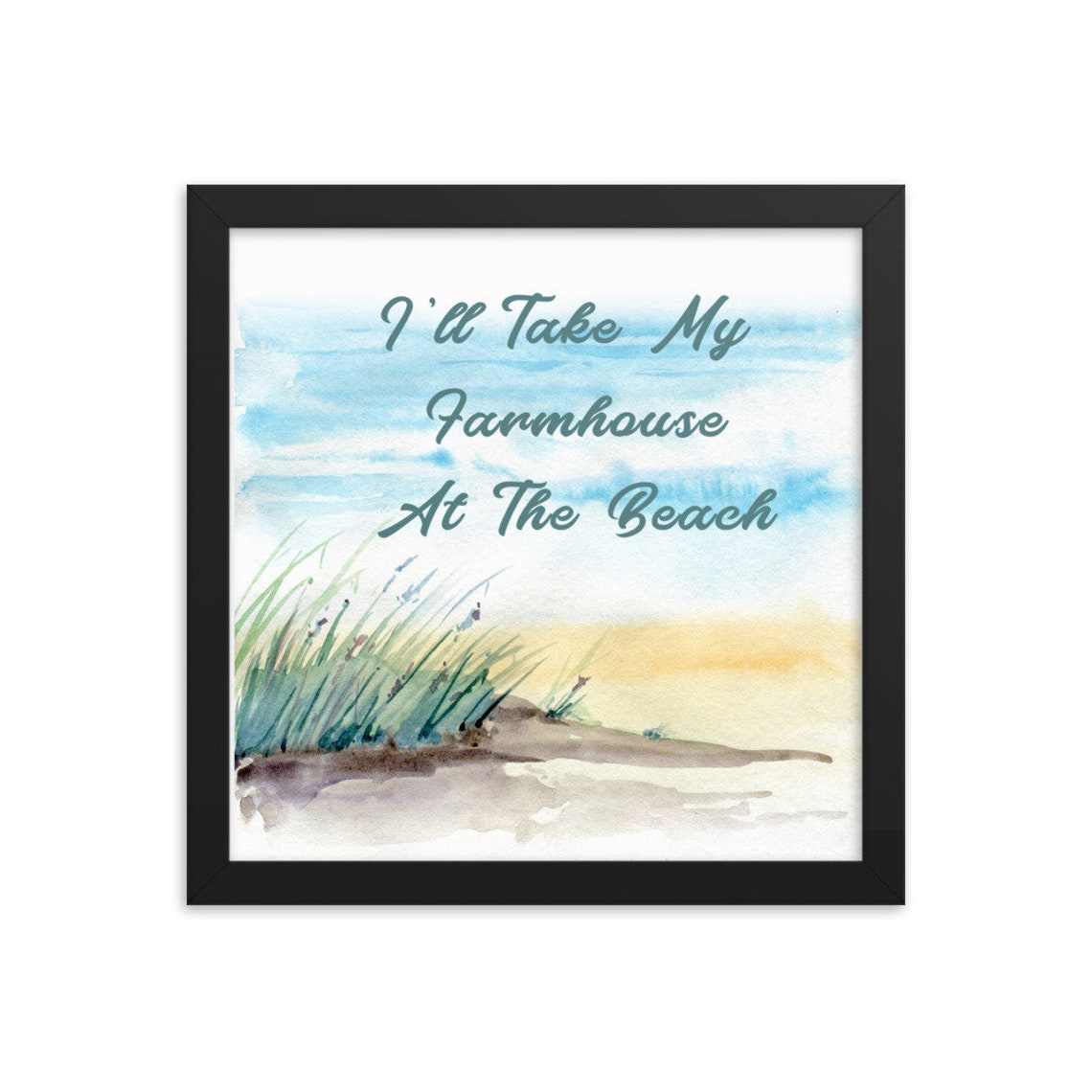 Coastal Wall Decor, Coastal Farmhouse Wall Decor, Beach Cottage Decor