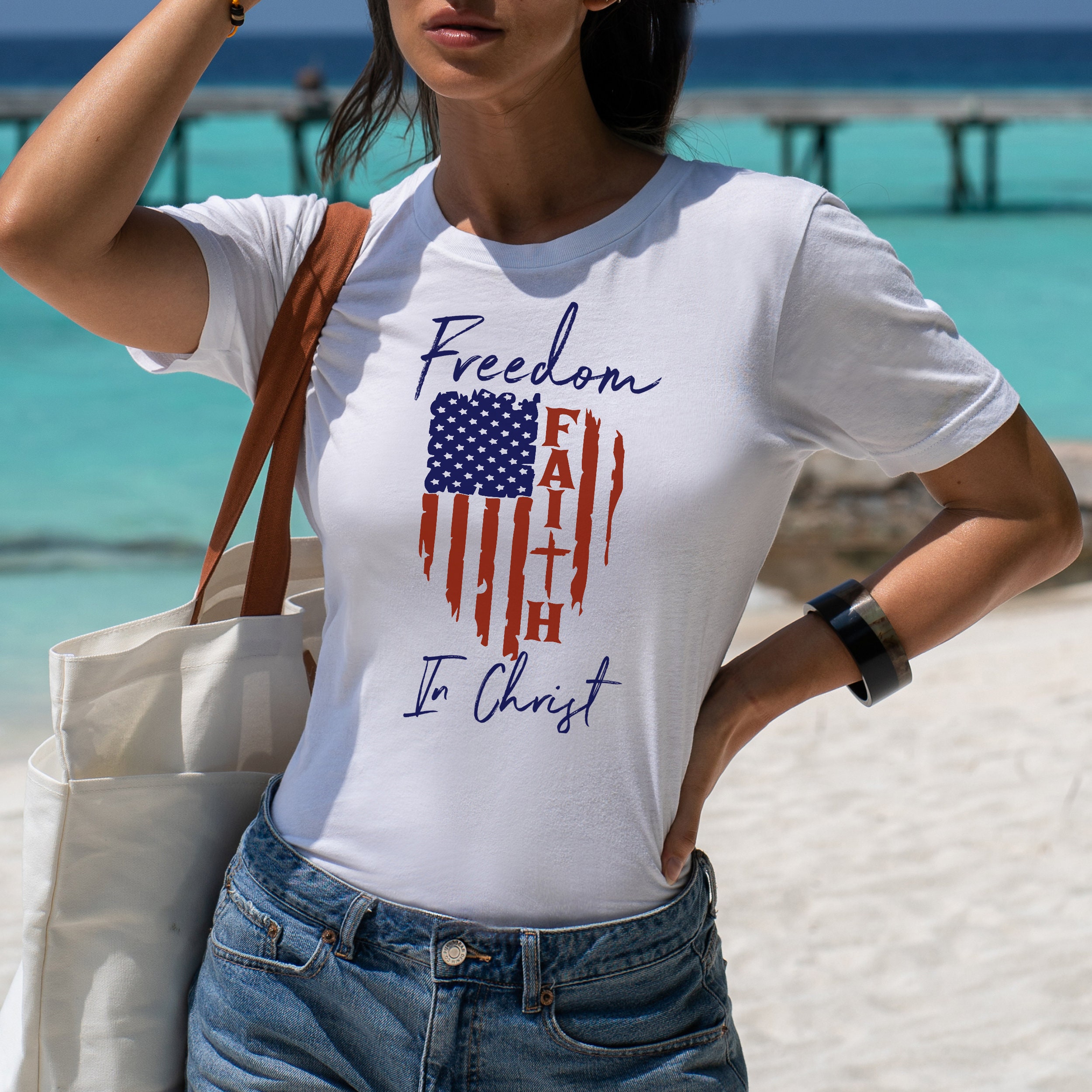 true religion american flag shirt