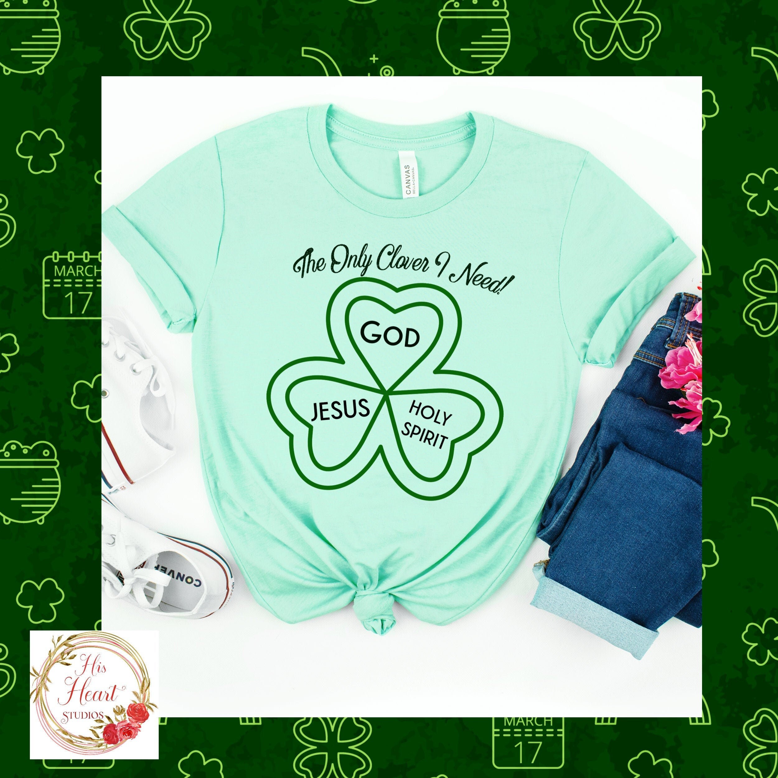 Christian St Patrick's Day Tee St 