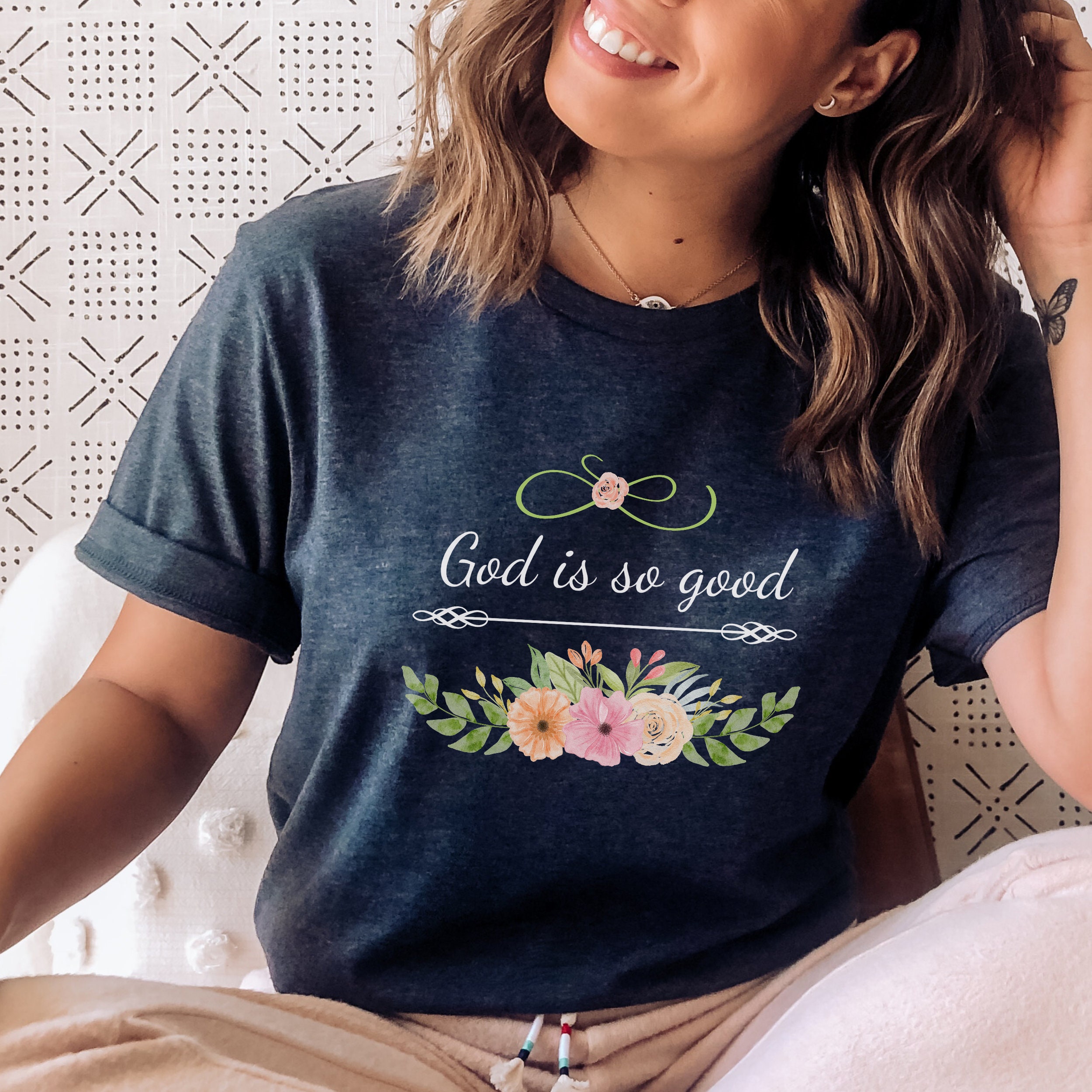 God is so Good Christian T-shirt Faith Based Shirt Vintage - Etsy