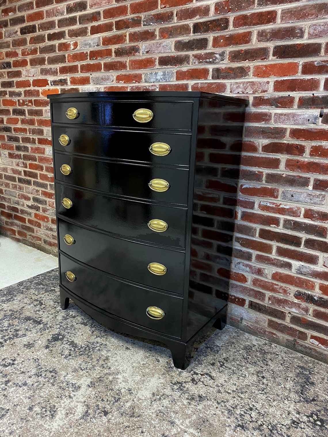 black highboy dresser
