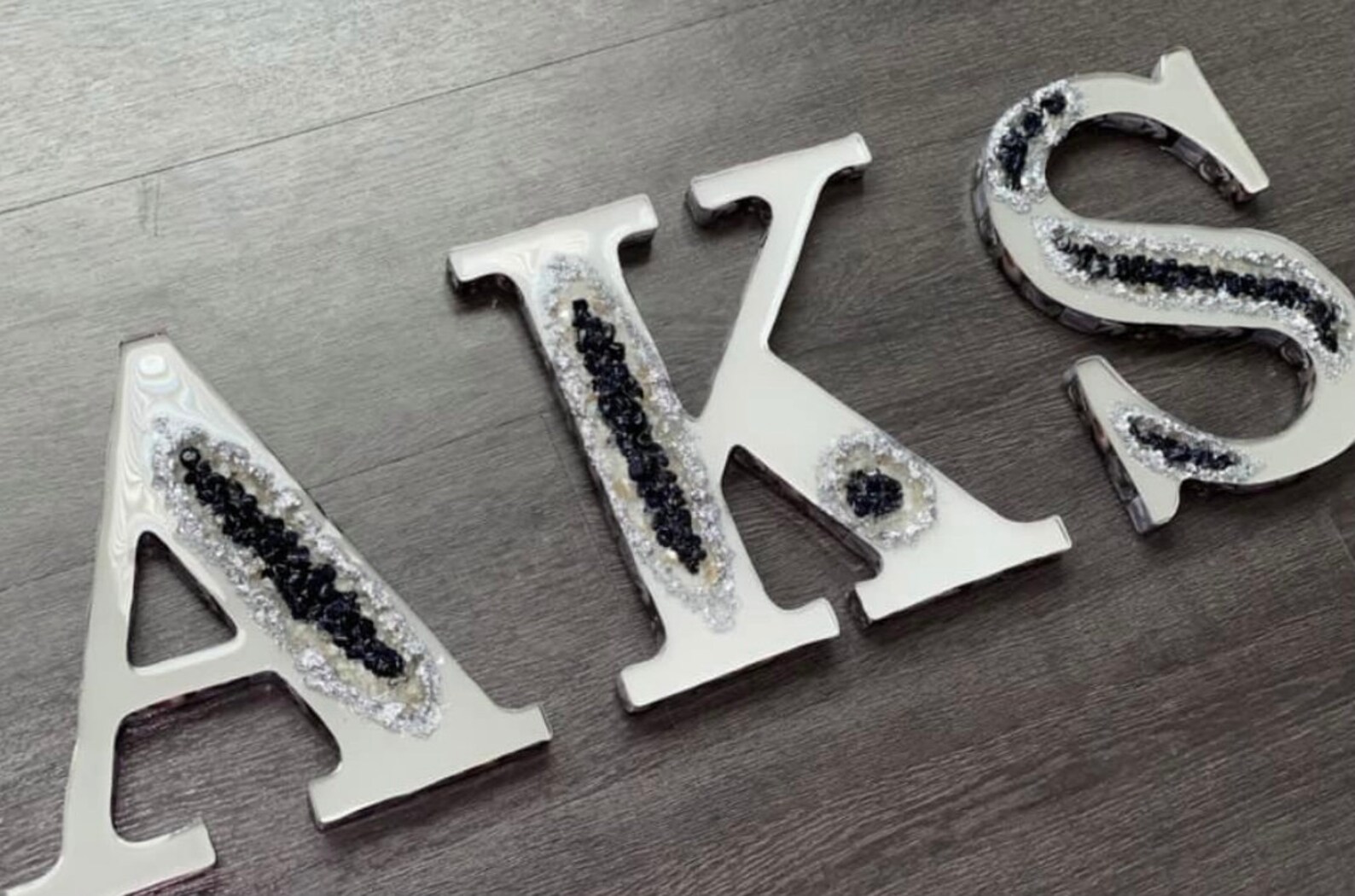 Crystal Geode Wall Letters Nursery Letters Perfect Etsy